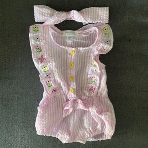Baby girl romper